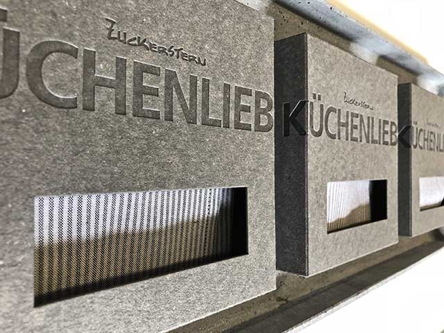 Verpackung und Präsentation